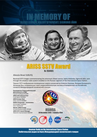 ARISS - Expedition 61 - Series 15 #150465